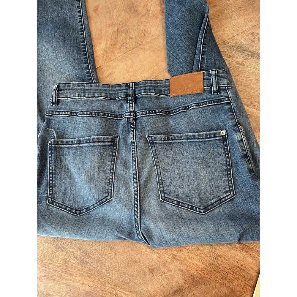 Zara Z1975 280735 Jeans Women's US 10 EU 42 Medium Wash Stretch Super HIgh Rise - Picture 3 of 9
